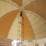 مظلات وسواتر مداخل